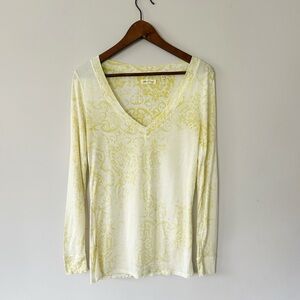 NWOT Women’s Martin + Osa Burnout Long sleeve Tee, Size Med